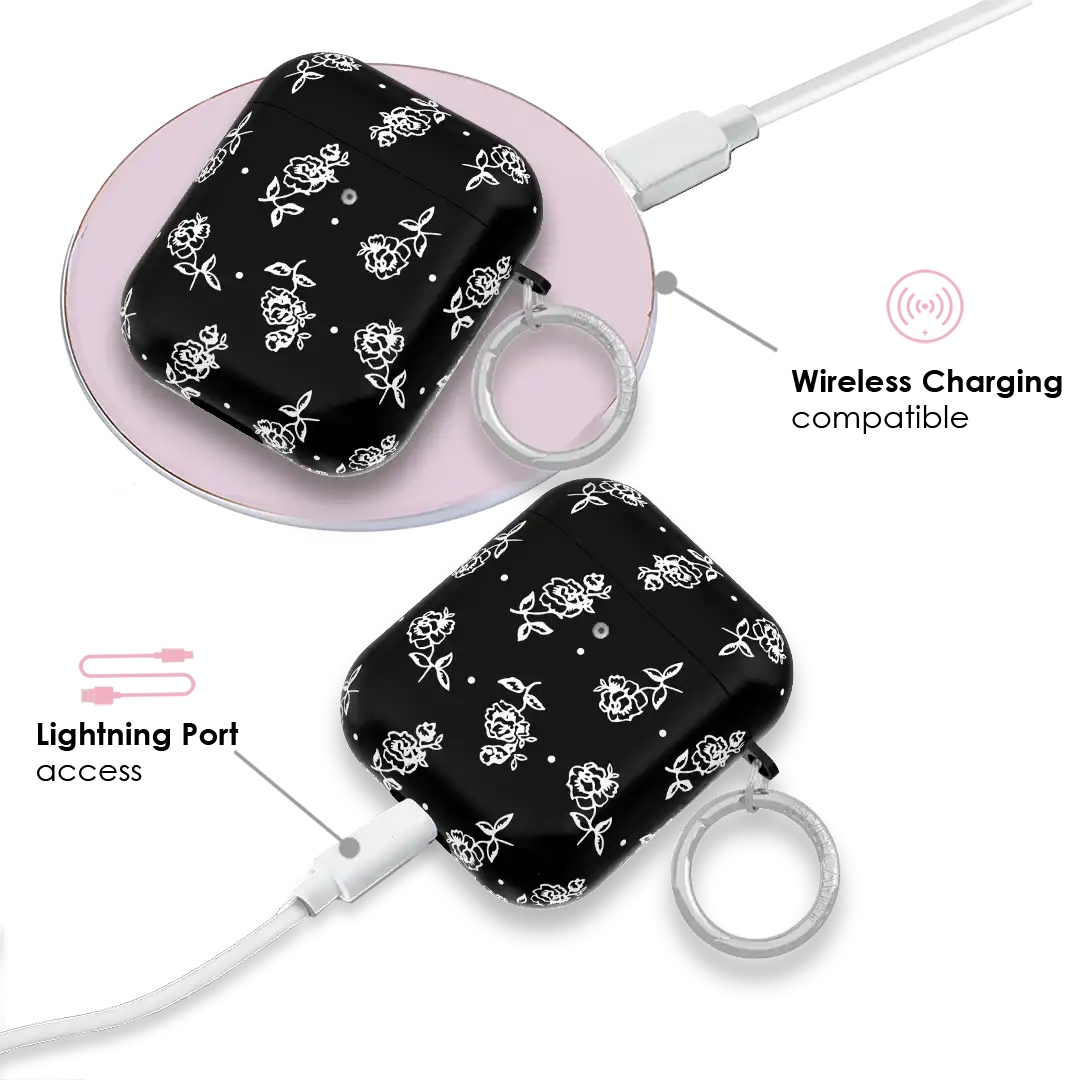 Vintage Roses AirPod Case