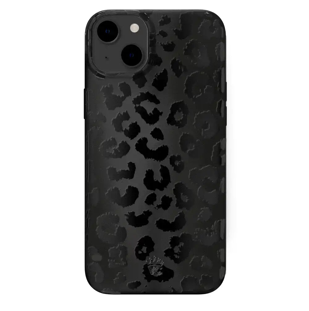 Black Leopard iPhone Case