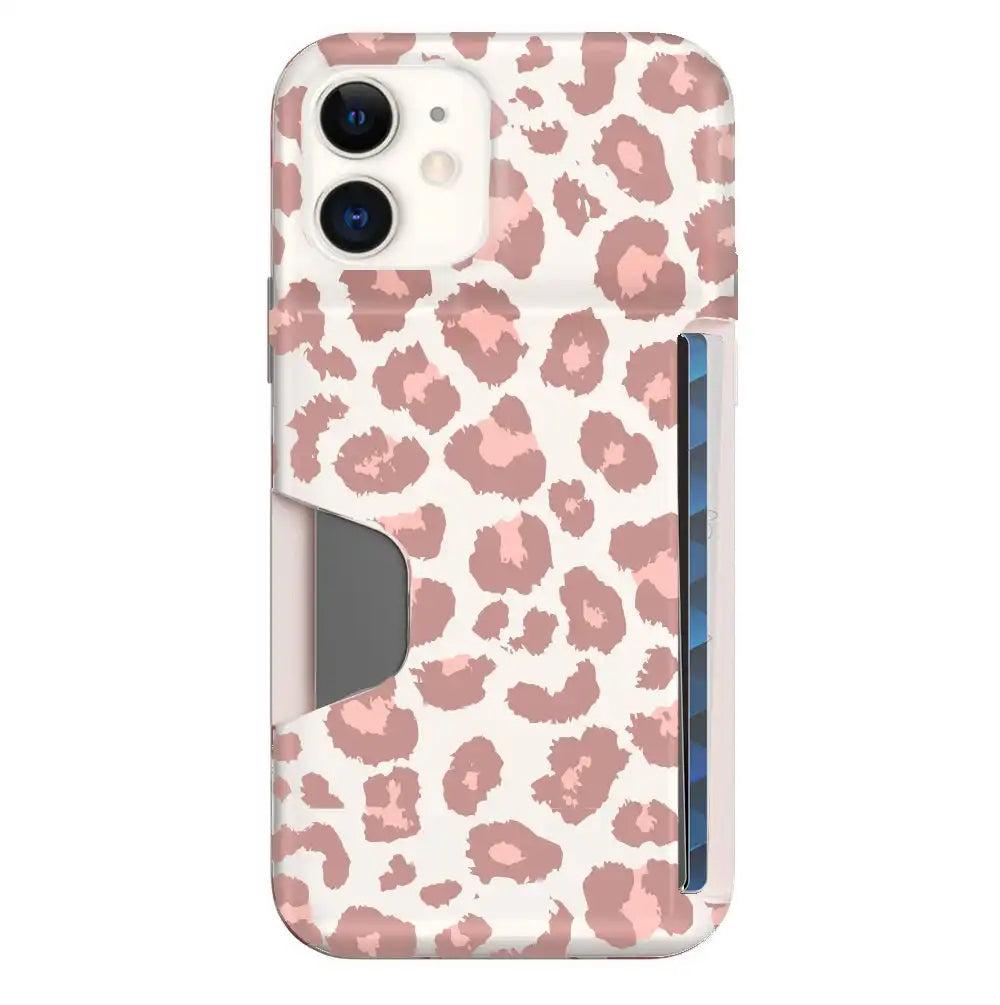 Blush Leopard iPhone Wallet Case