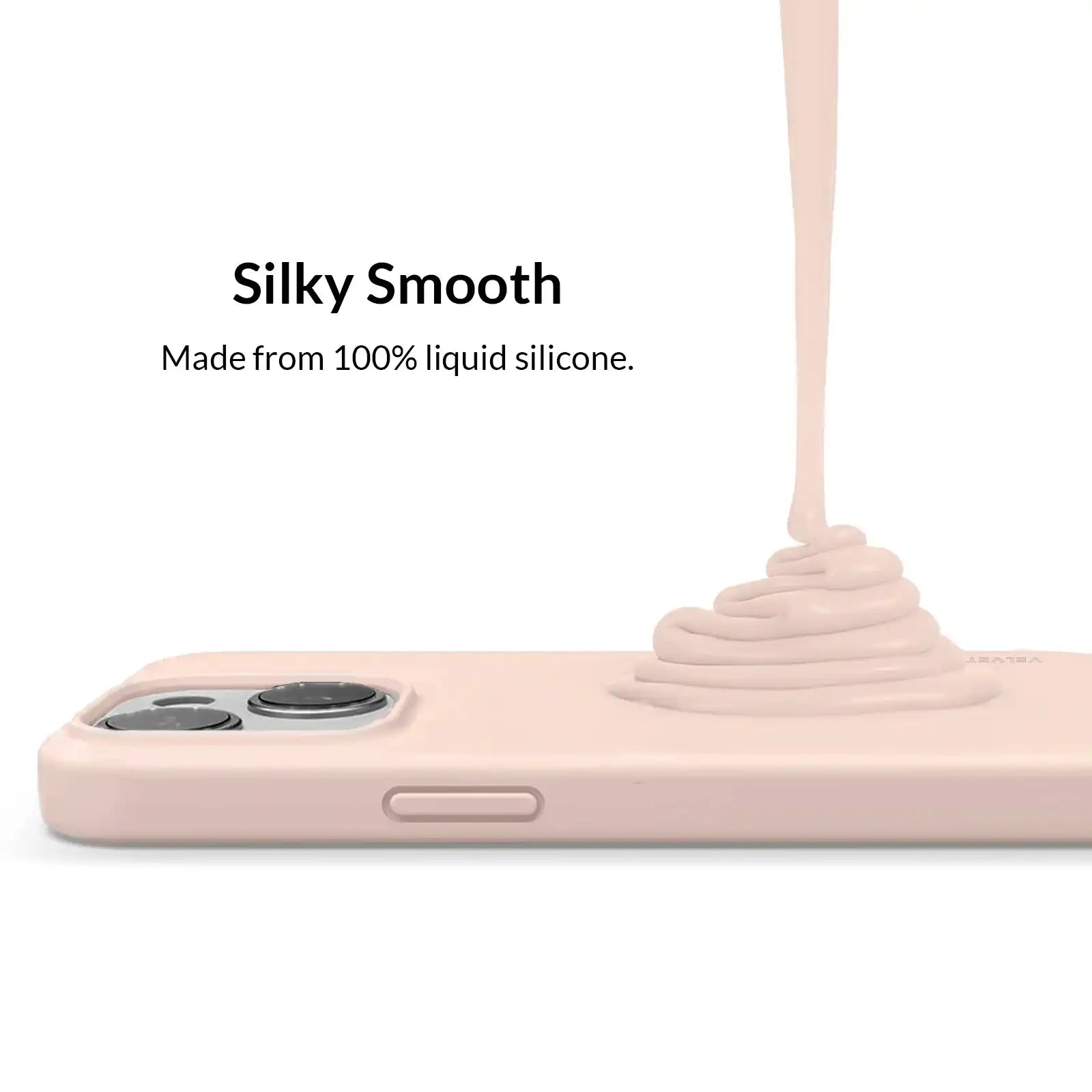 Pink Silicone iPhone Case