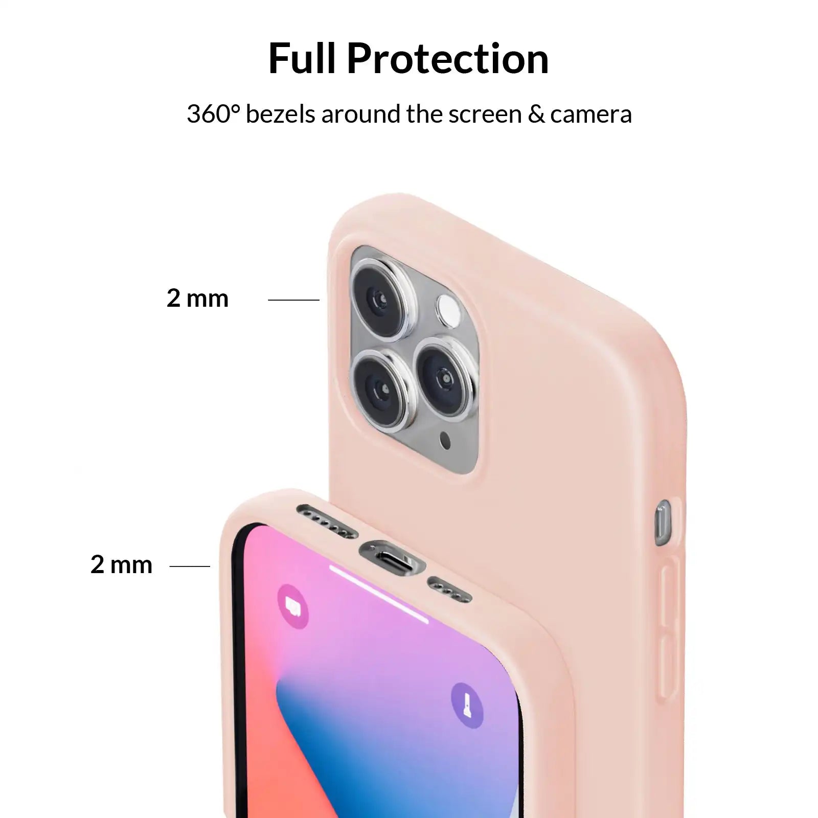 Pink Silicone iPhone Case