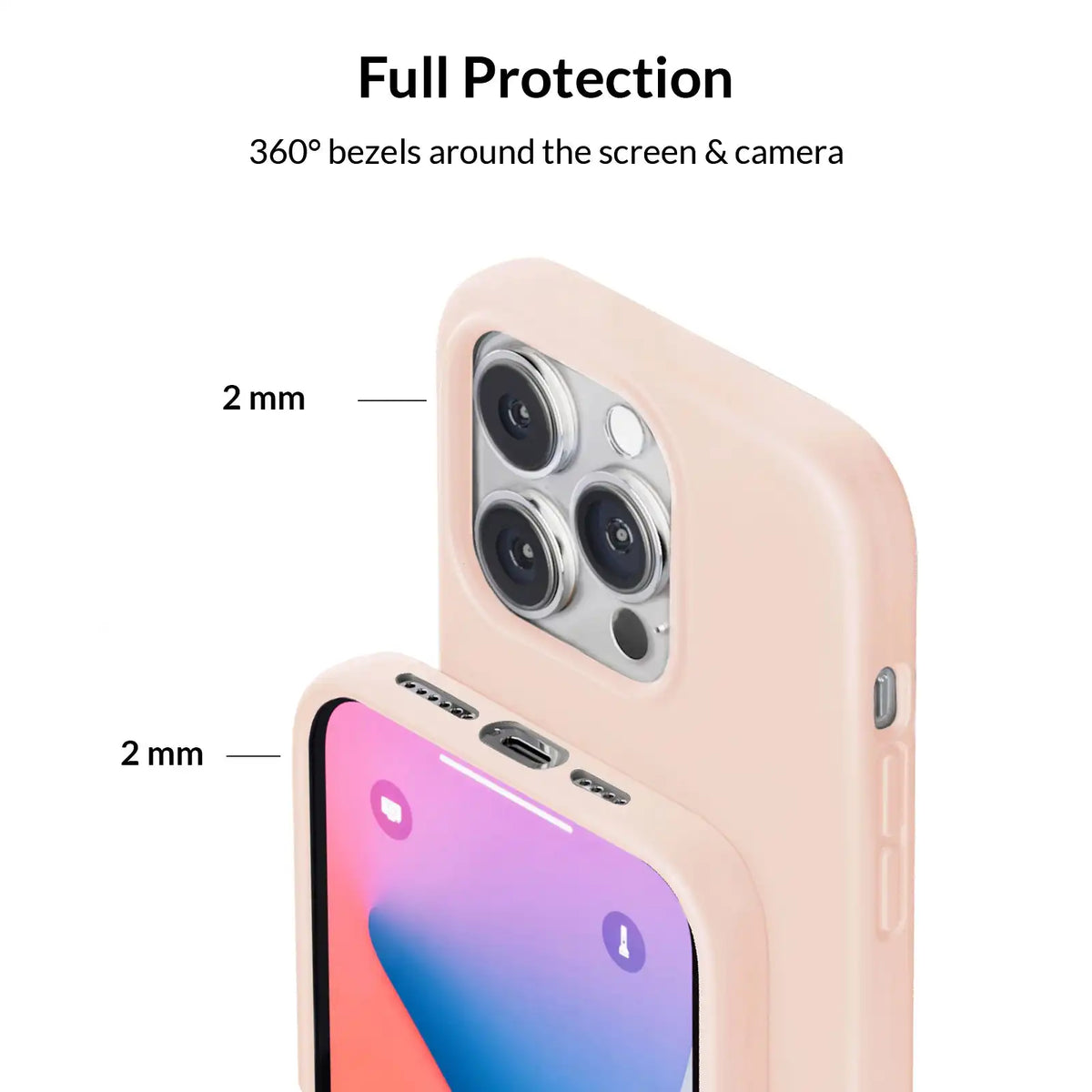 Pink Silicone iPhone Case