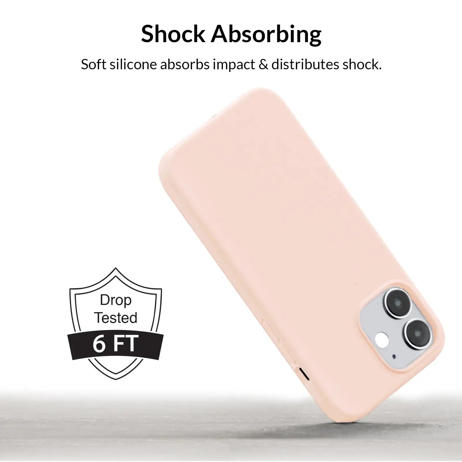 Pink Silicone iPhone Case