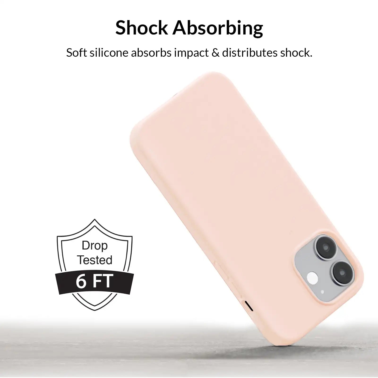 Pink Silicone iPhone Case