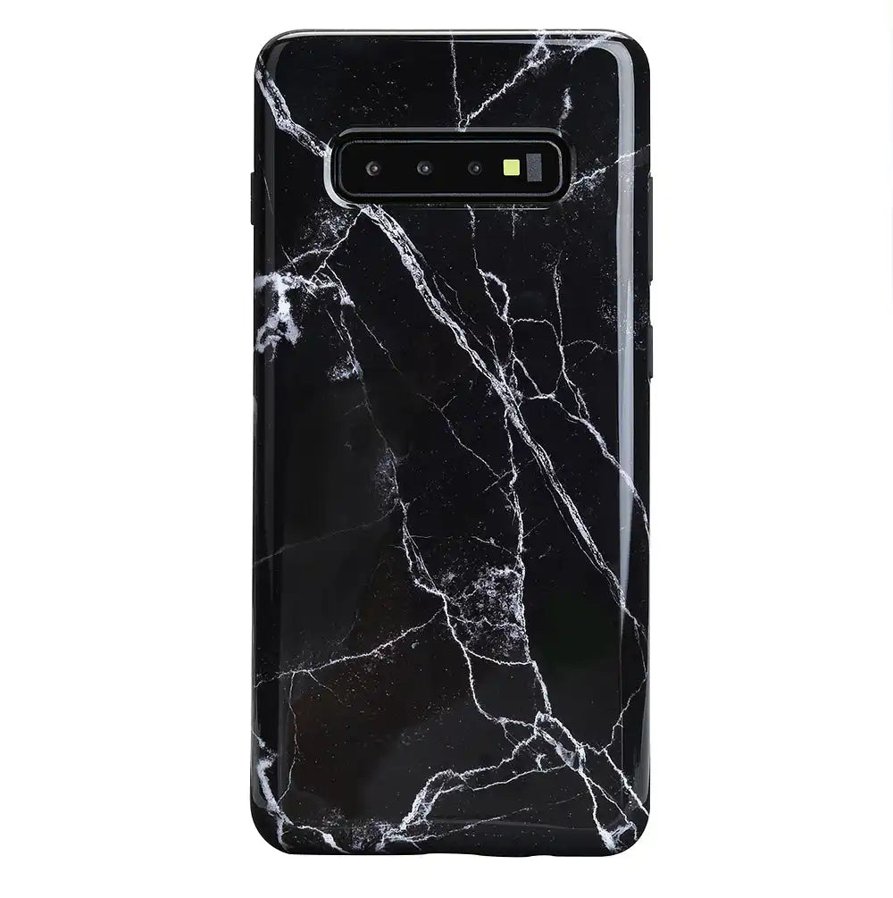 Black Marble Samsung Case