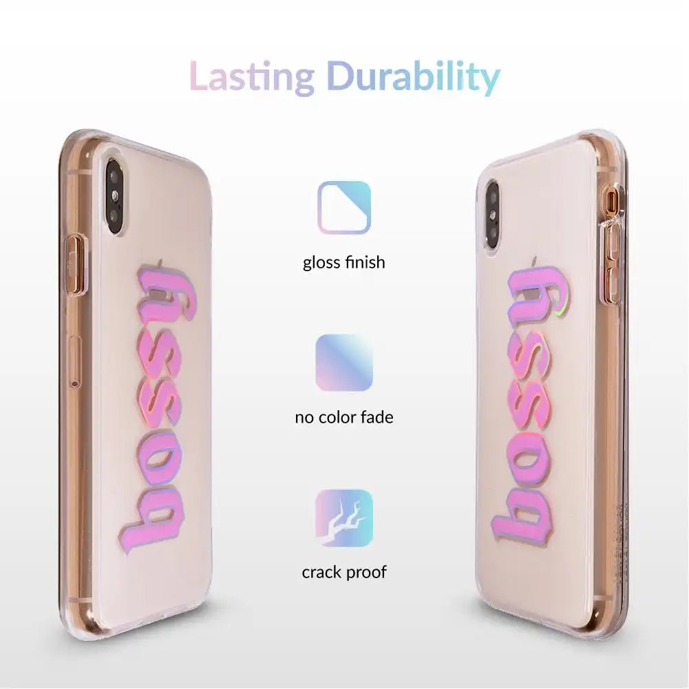 Bossy Clear iPhone Case