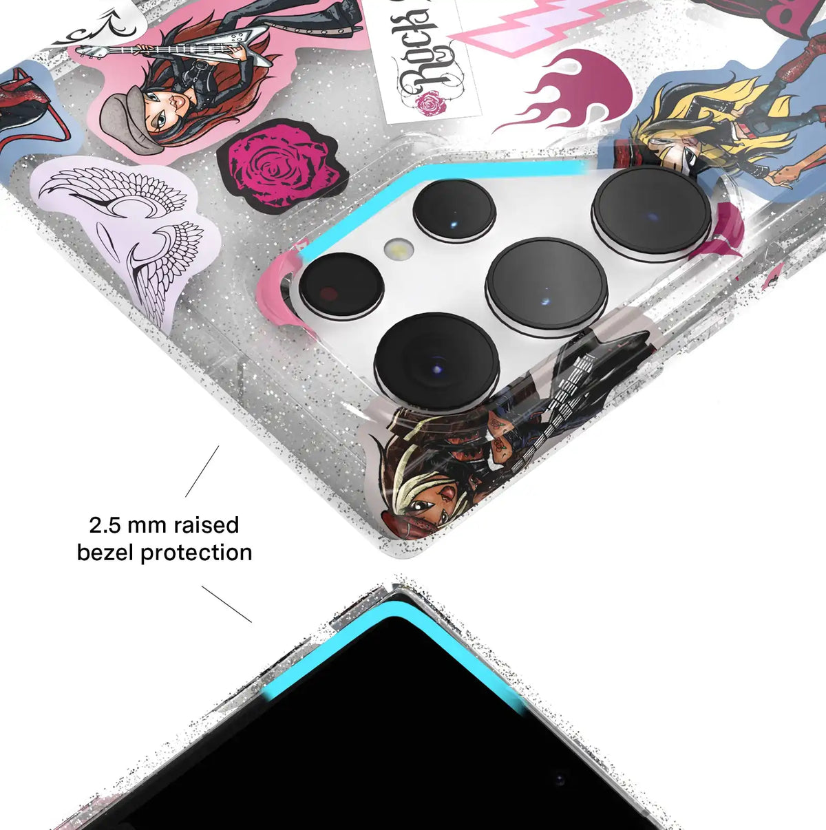Bratz Rock Angelz Glitter Samsung Case