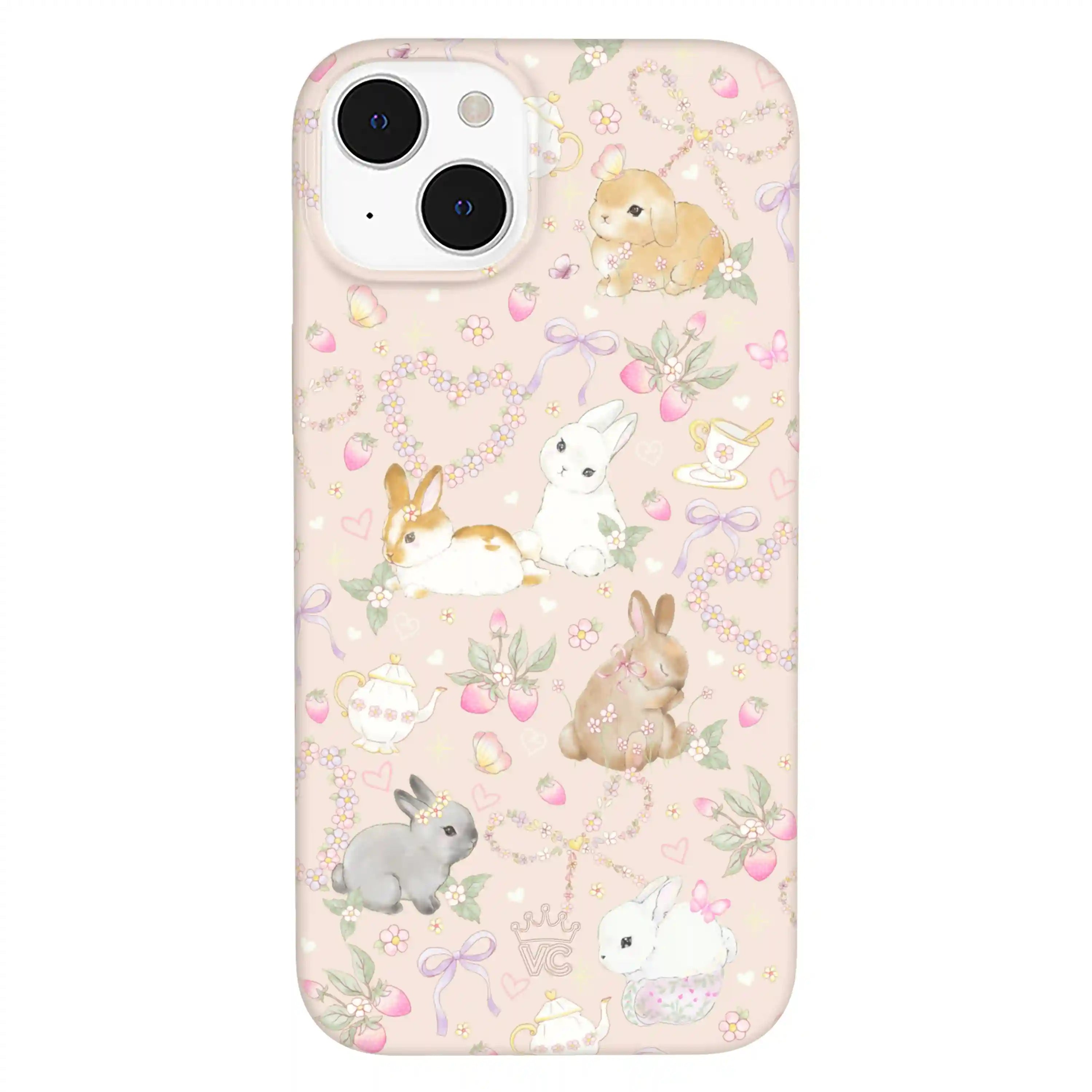 Bunnies & Bows iPhone Case