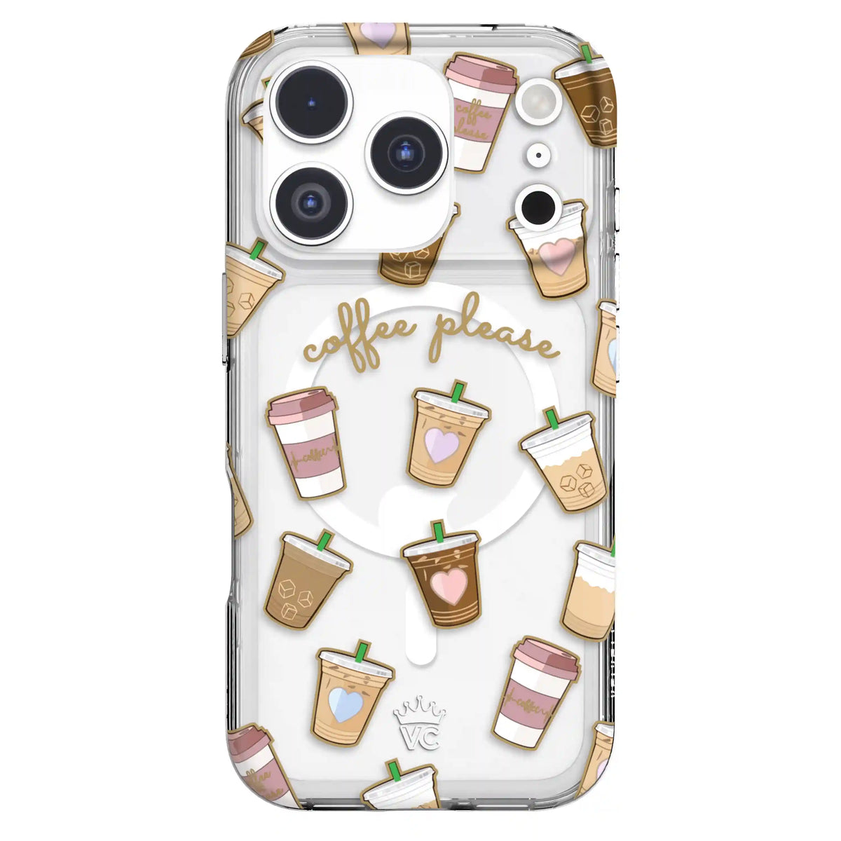 Coffee First iPhone Case