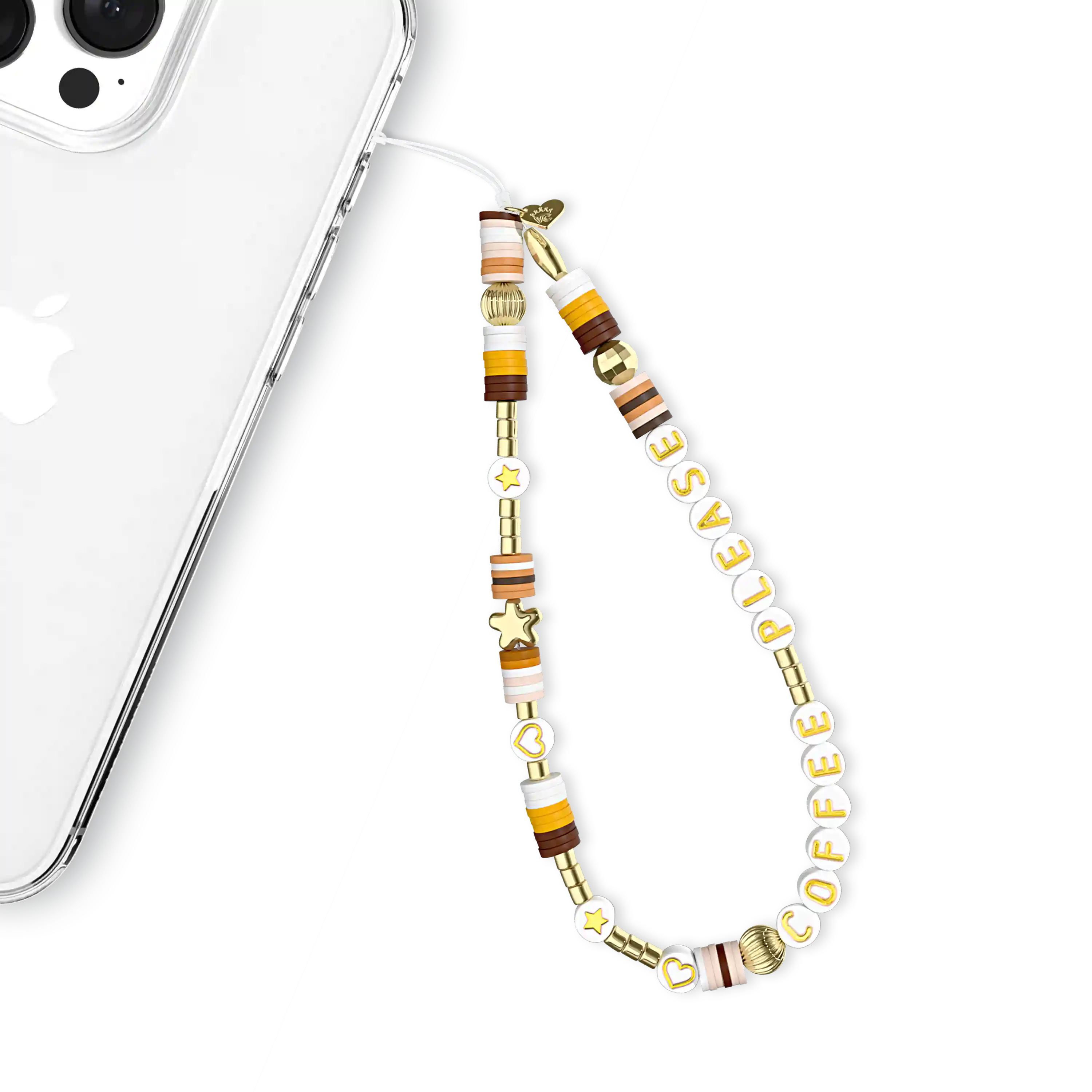 Coffee Please Phone Charm