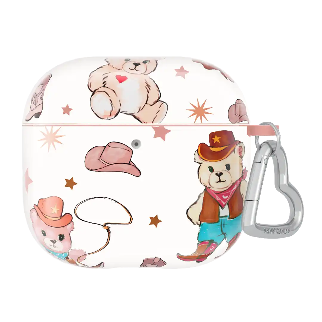 Cowboy Teddy AirPod Case