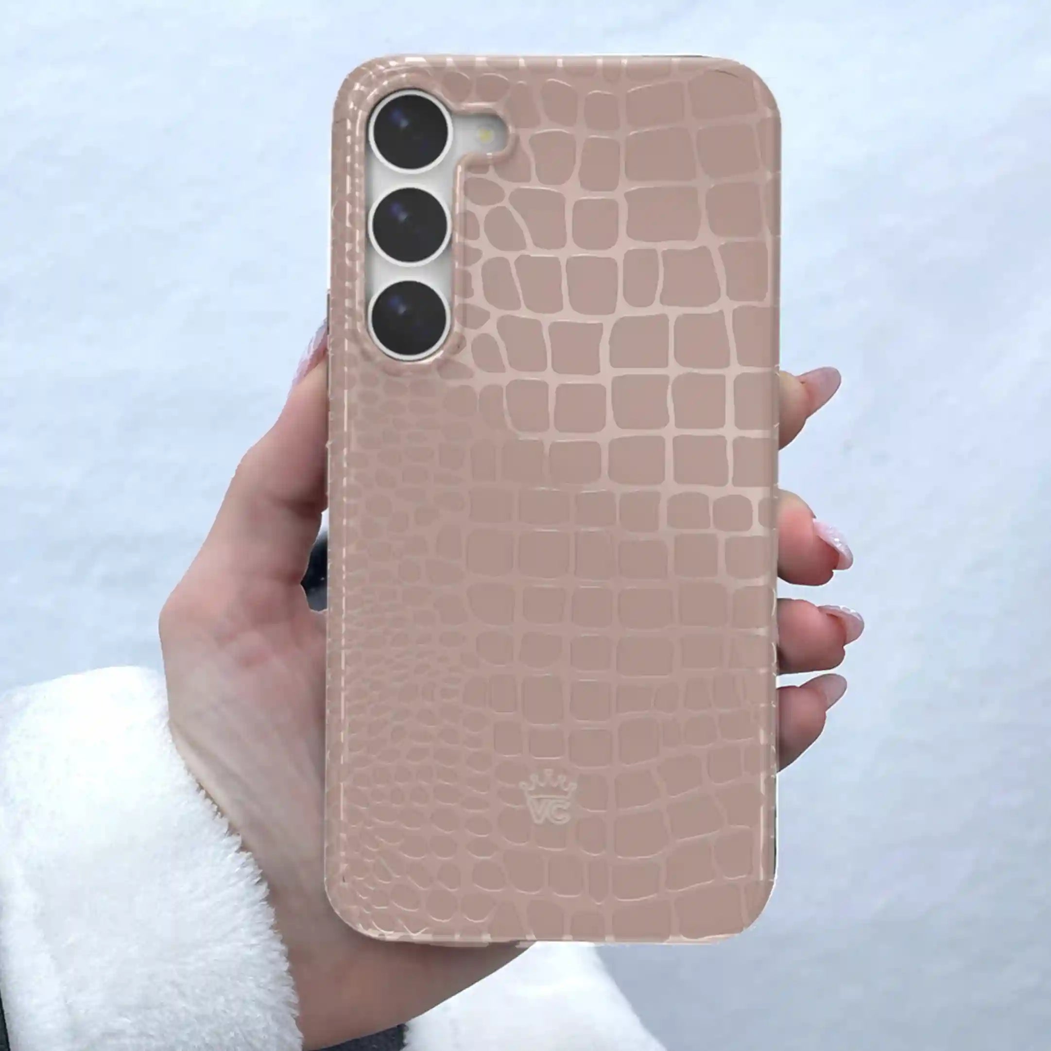 Khaki Croc Samsung Case