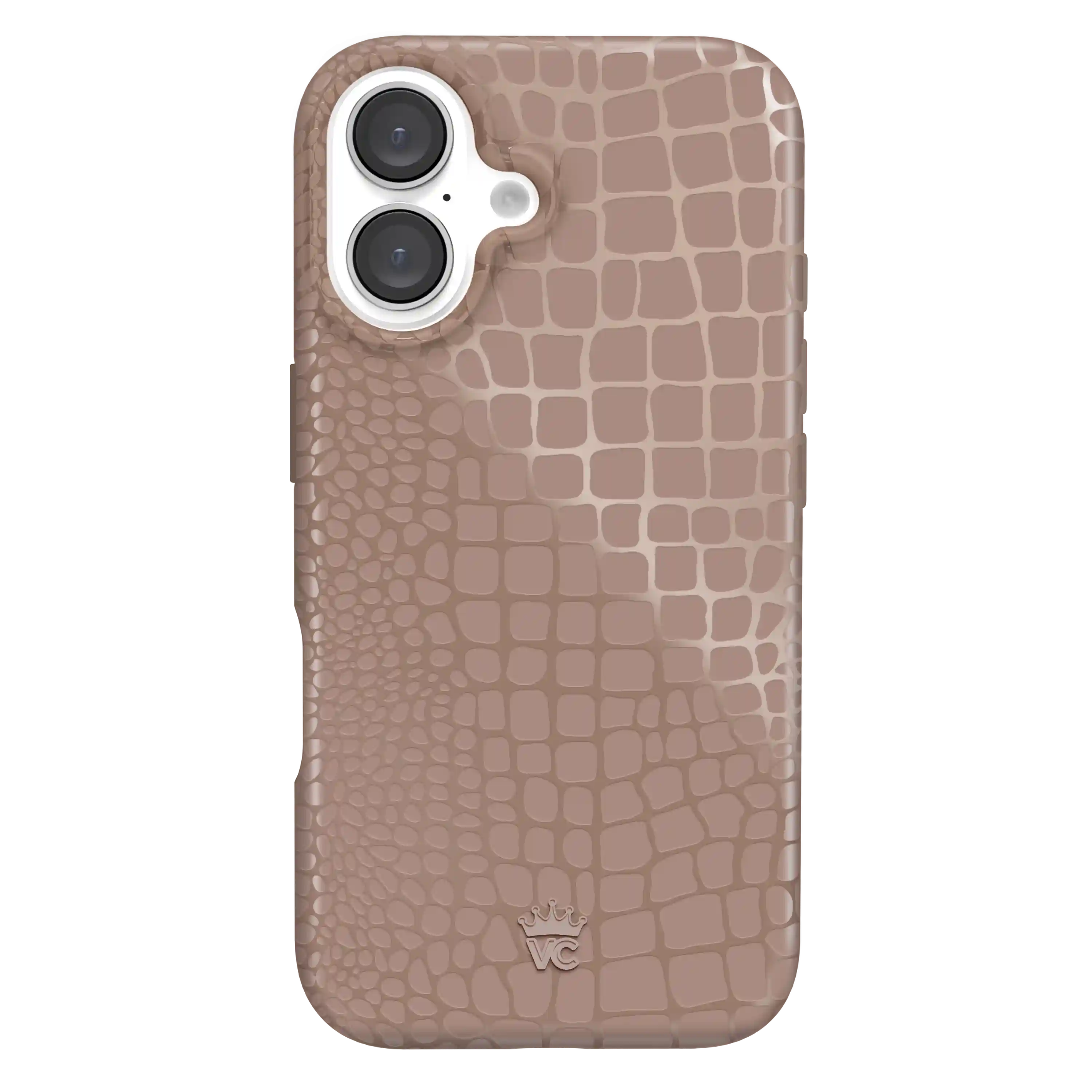 Khaki Croc iPhone Case