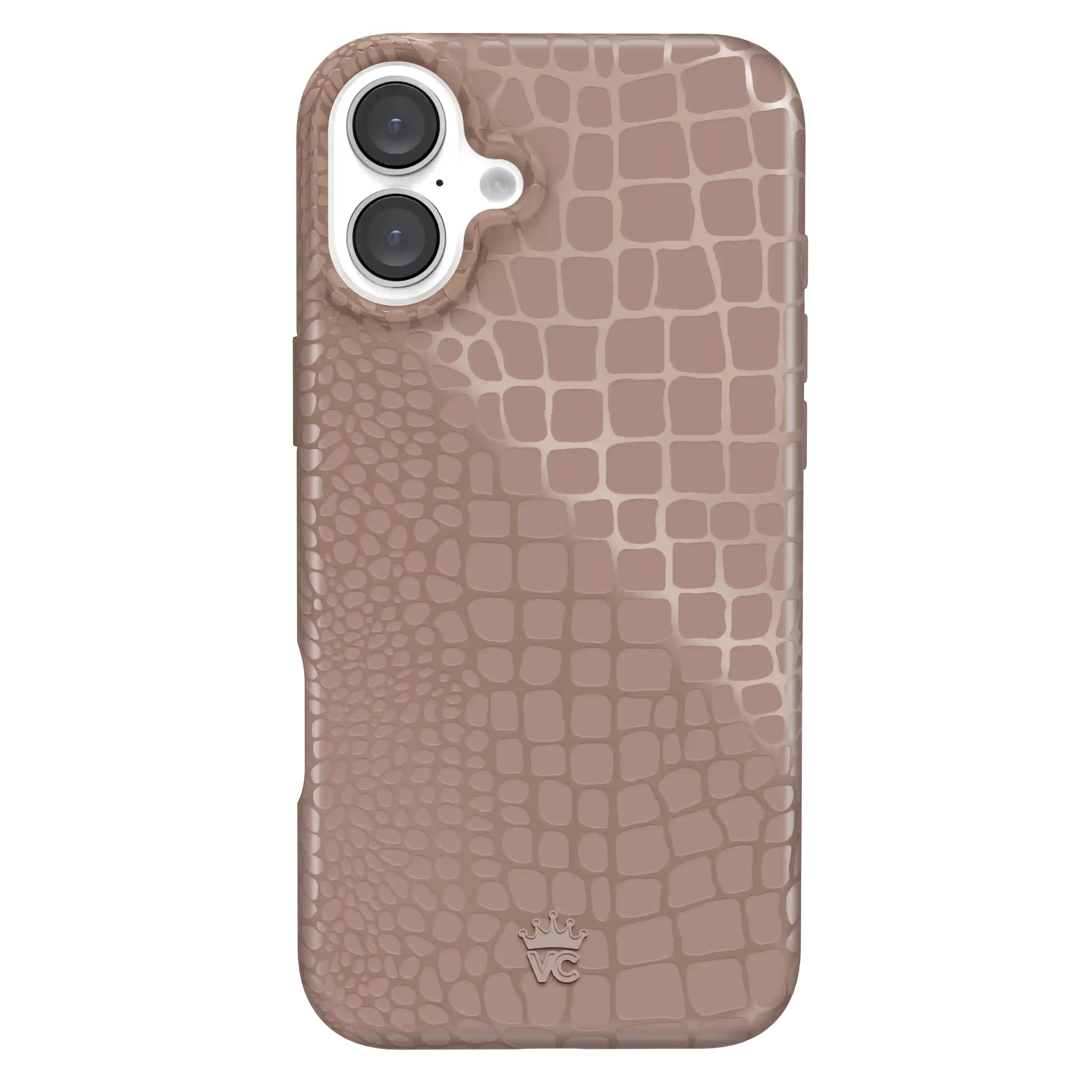 Khaki Croc iPhone Case