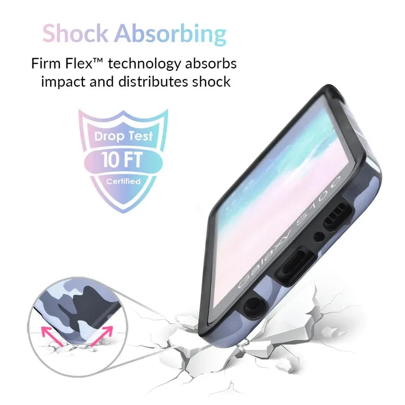 Gray Camo Samsung Galaxy Case