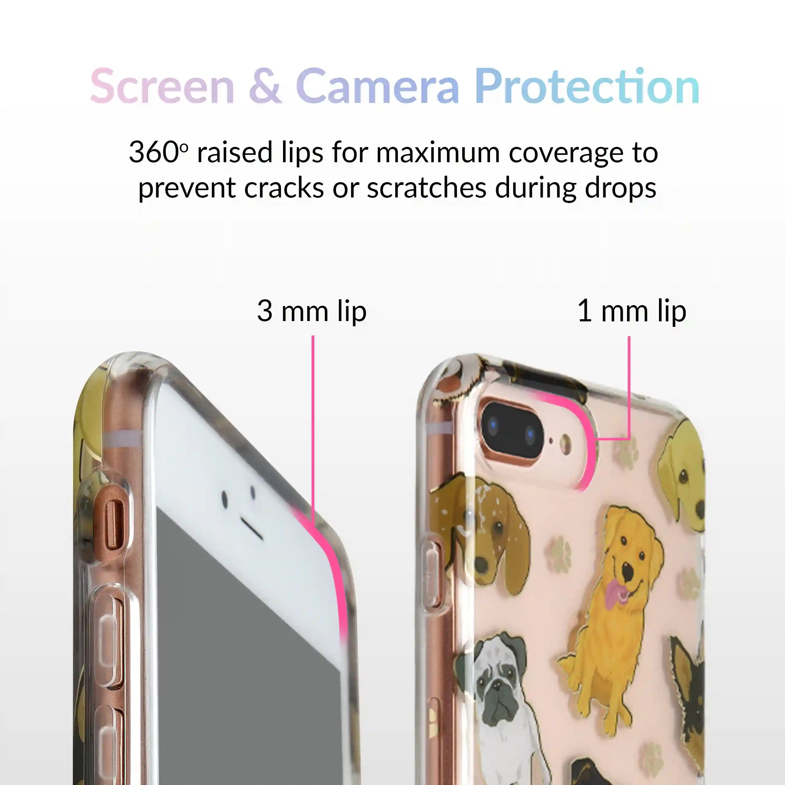 Dog Clear iPhone Case
