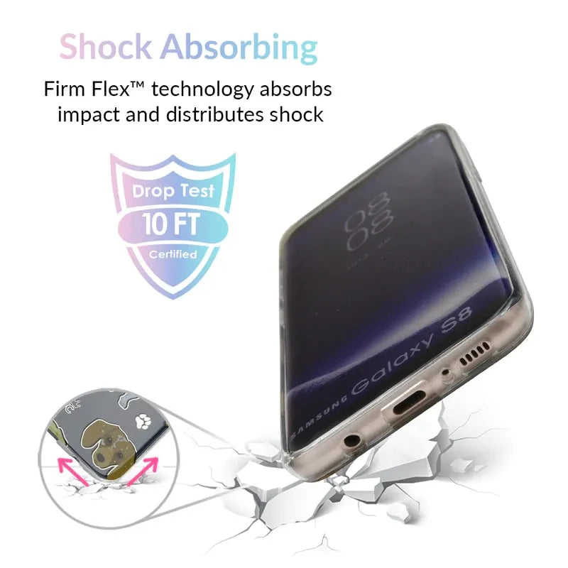 Dog Clear Samsung Galaxy Case