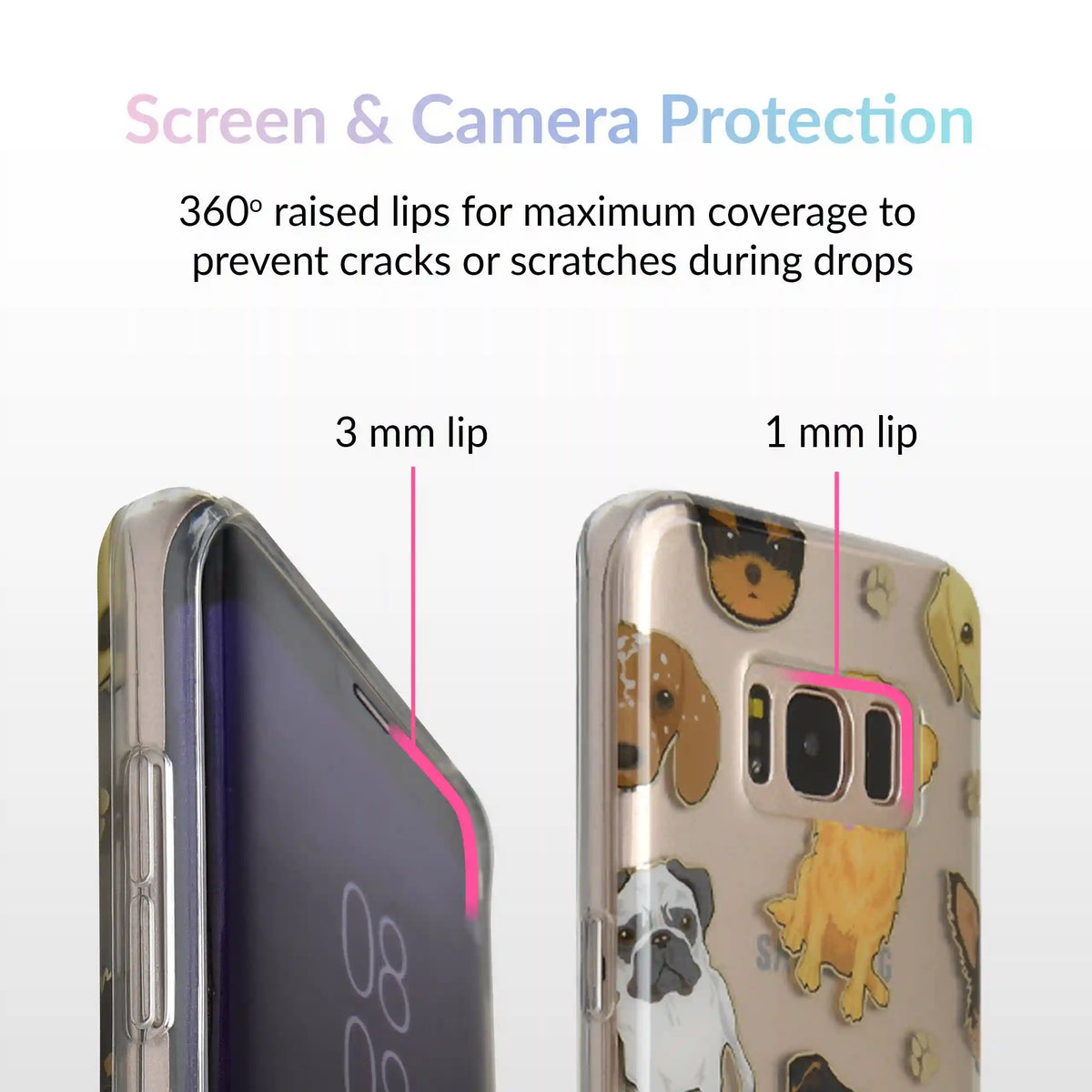 Dog Clear Samsung Galaxy Case
