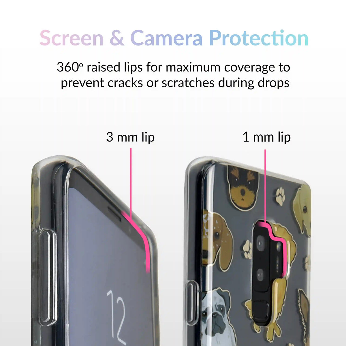 Dog Clear Samsung Galaxy Case