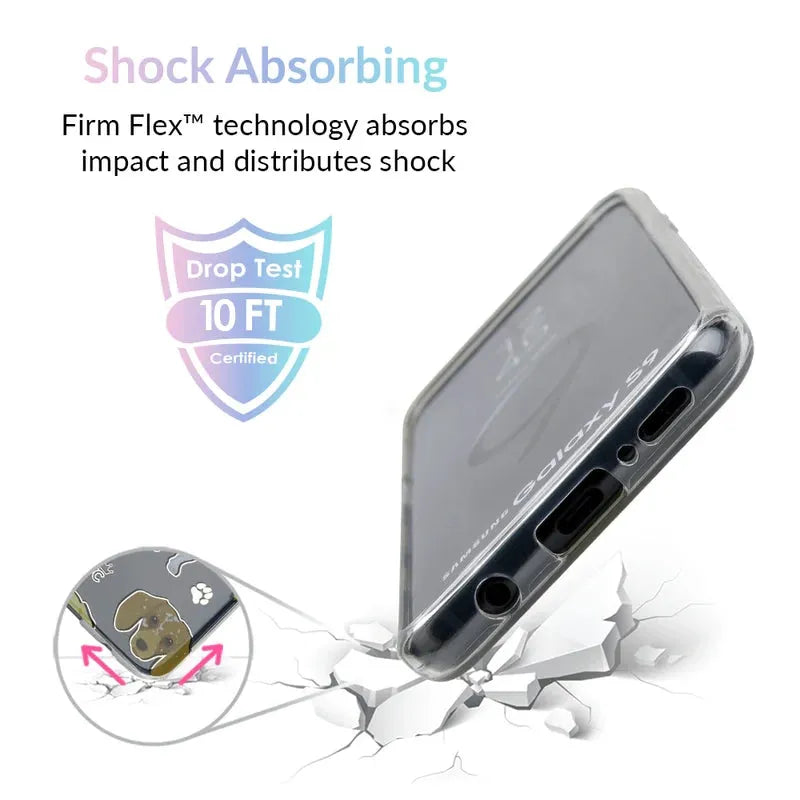 Dog Clear Samsung Galaxy Case