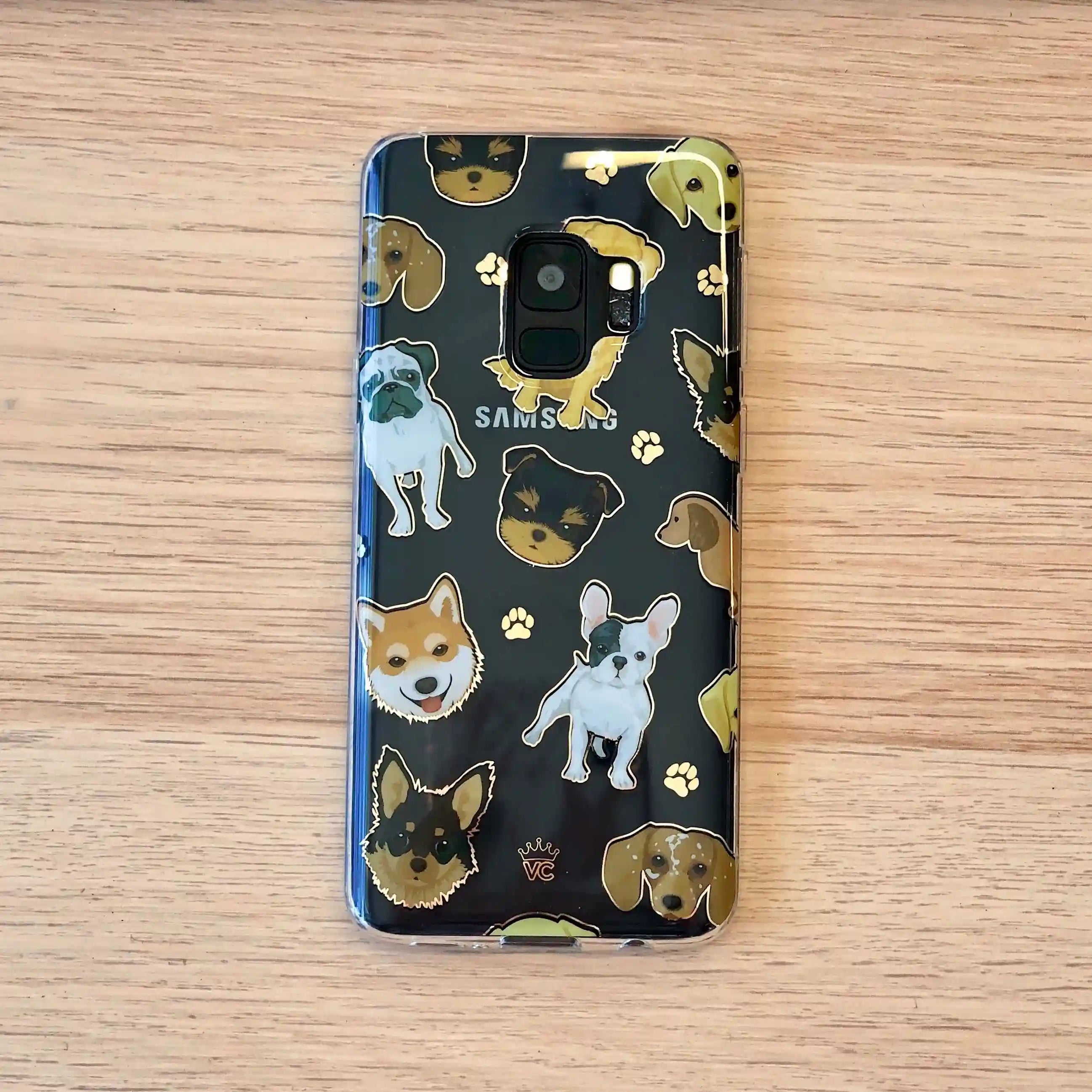Dog Clear Samsung Galaxy Case
