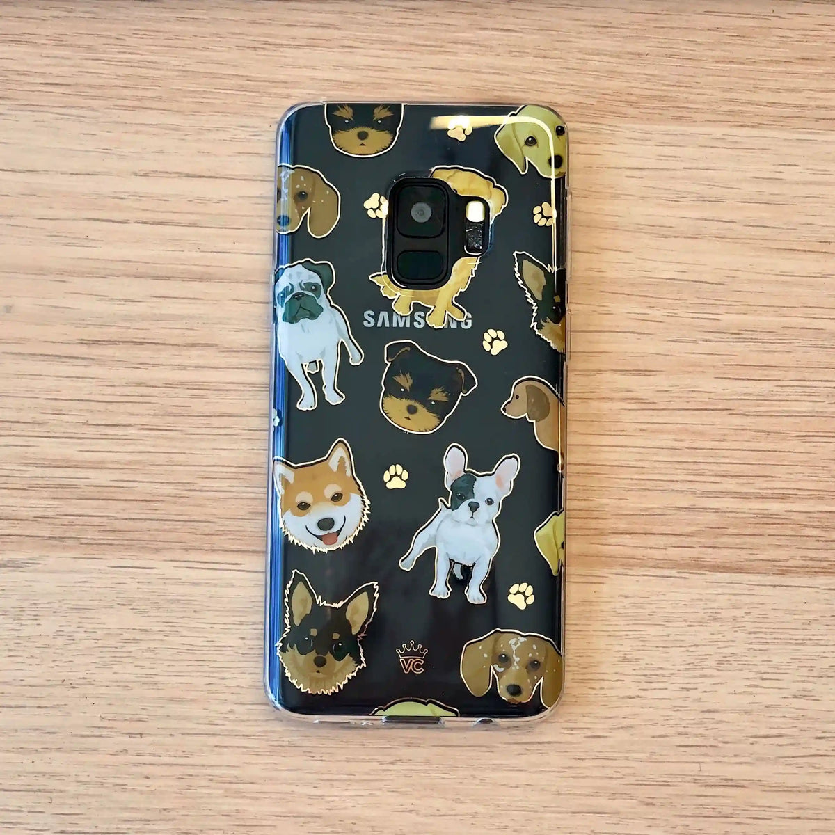 Dog Clear Samsung Galaxy Case