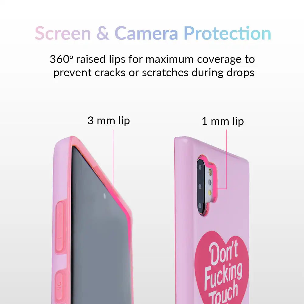 Don't Touch Me Samsung Galaxy Case