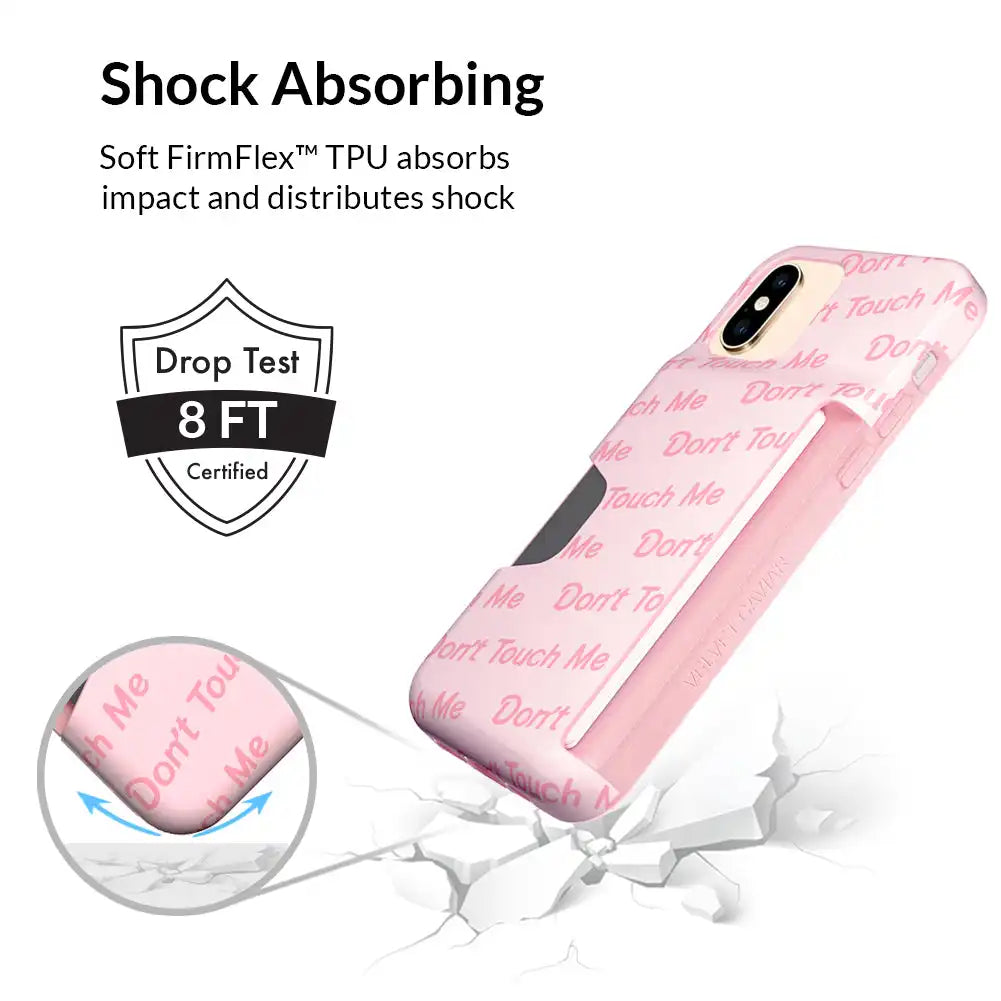 Don't Touch Me iPhone Wallet Case