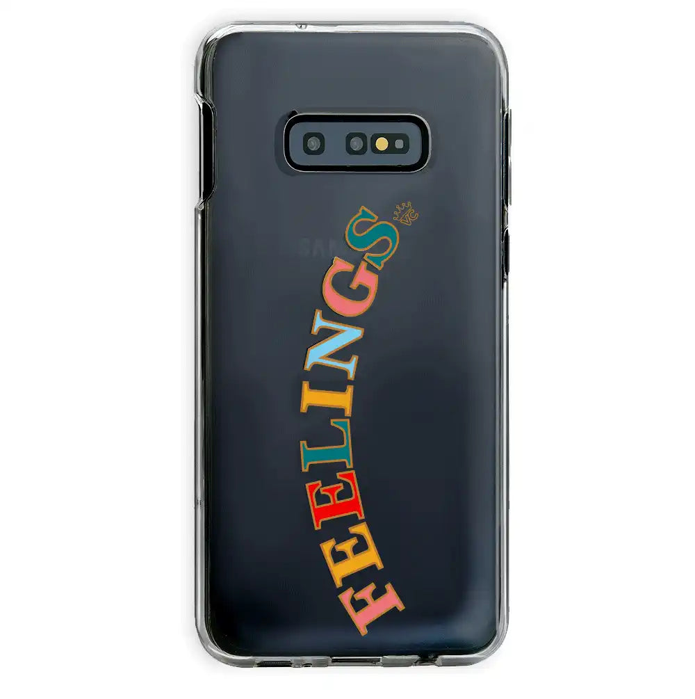 Feelings Clear Samsung Case