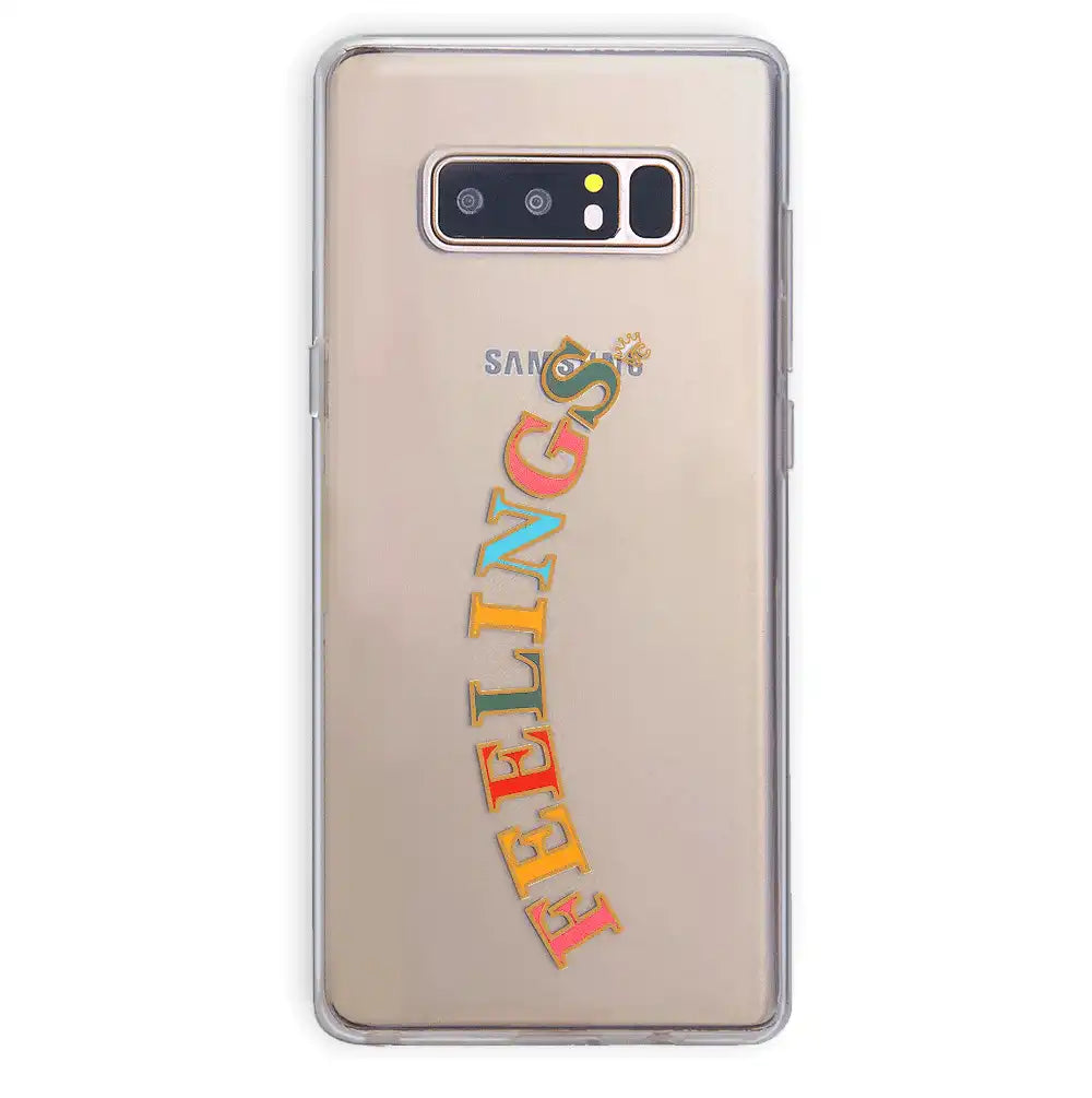 Feelings Clear Samsung Case