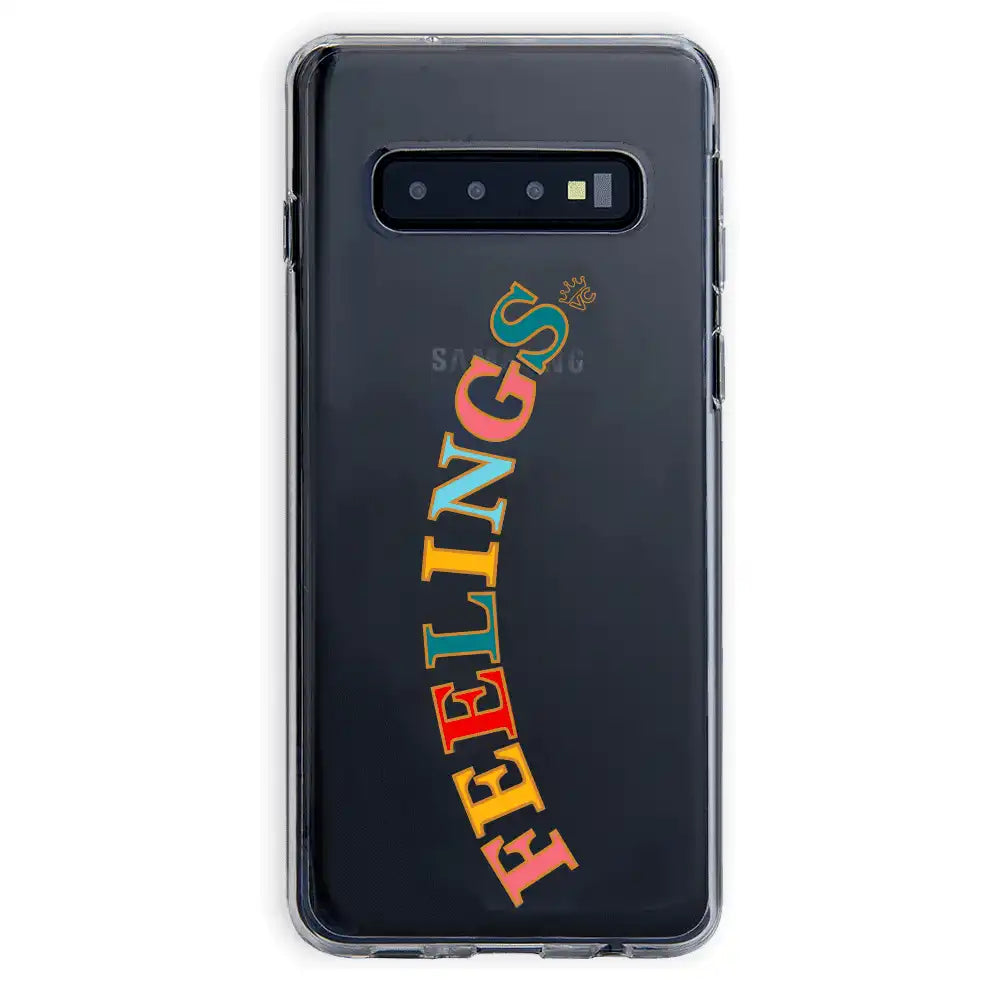 Feelings Clear Samsung Case