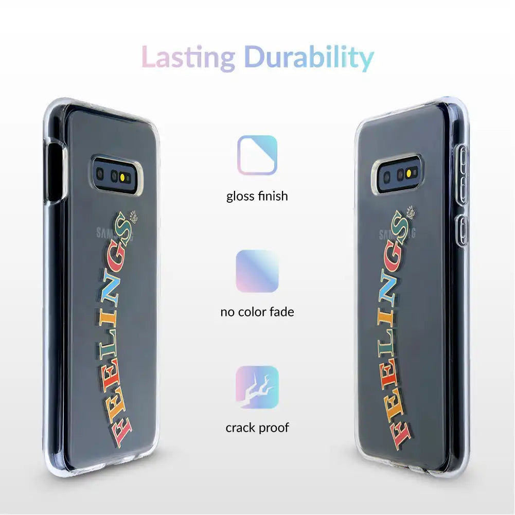 Feelings Clear Samsung Case