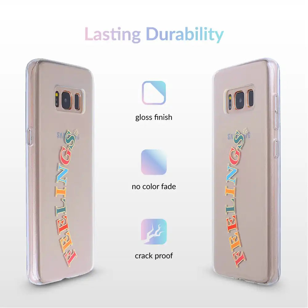 Feelings Clear Samsung Case