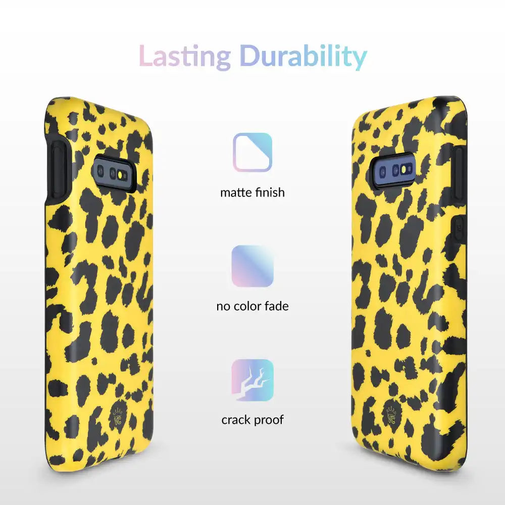 Golden Cheetah Samsung Galaxy Case