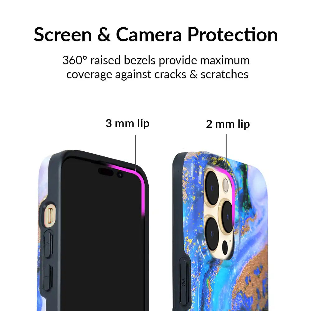 Galaxy Glitter iPhone Case