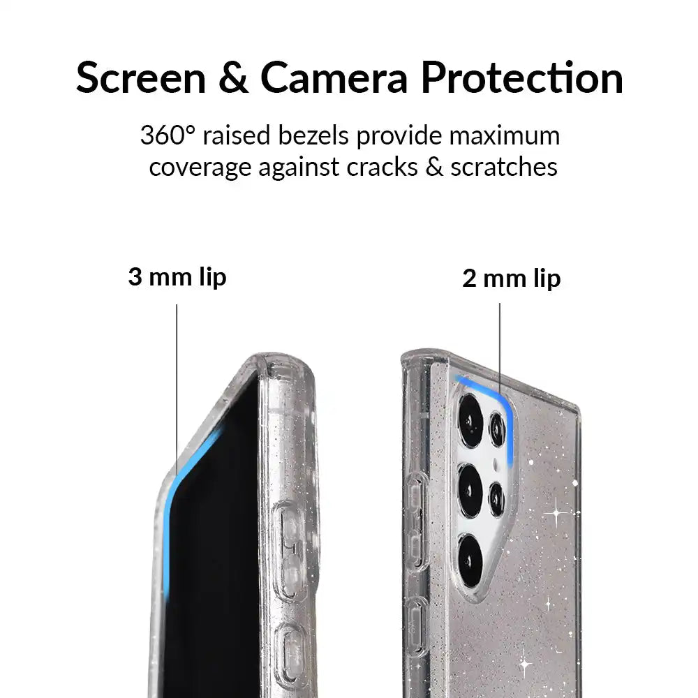 Grey Stardust Samsung Case