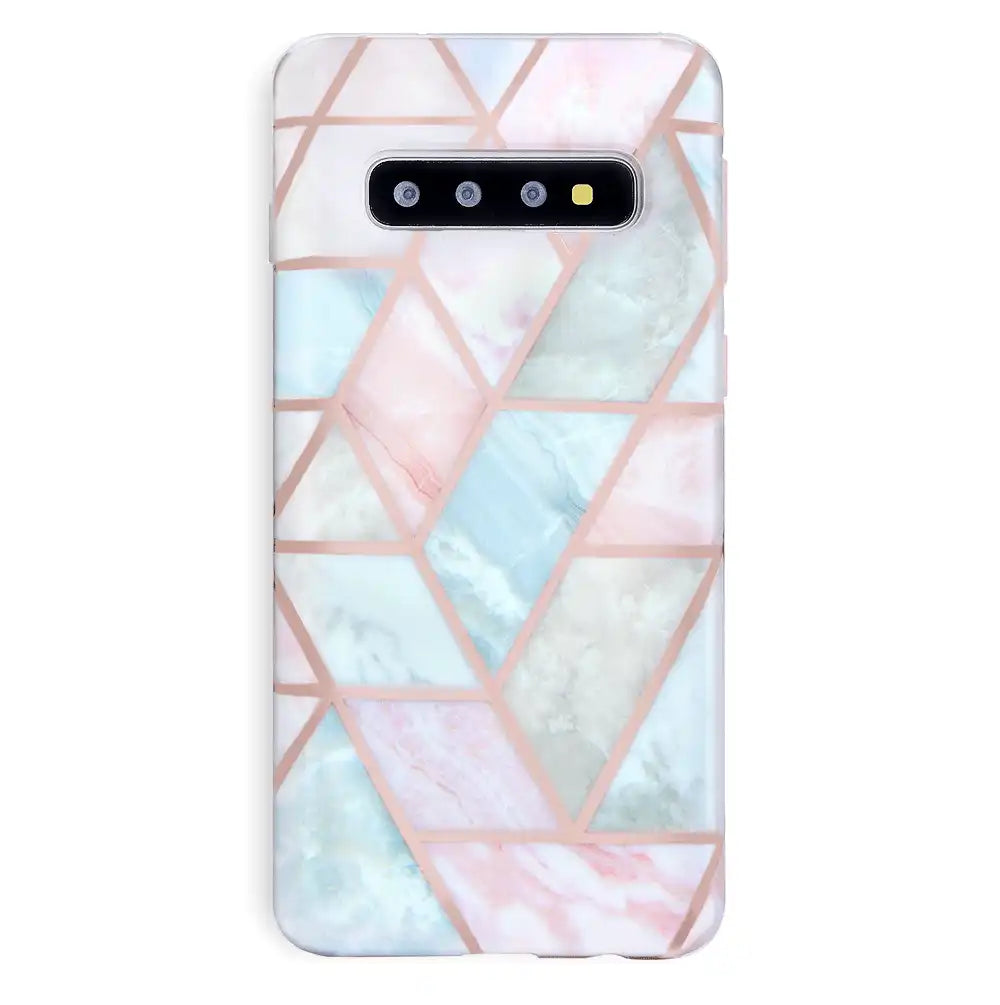 Geometric Marble Samsung Case