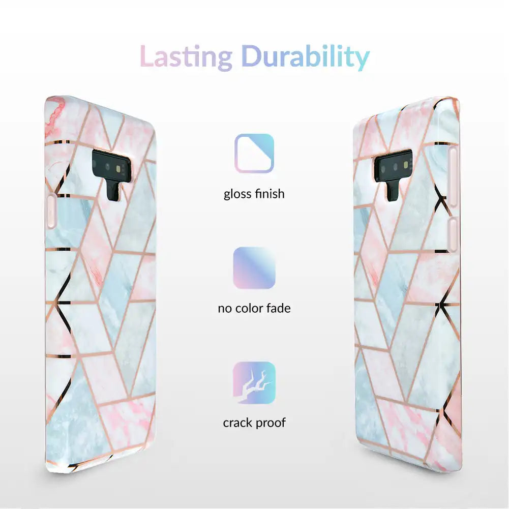 Geometric Marble Samsung Case