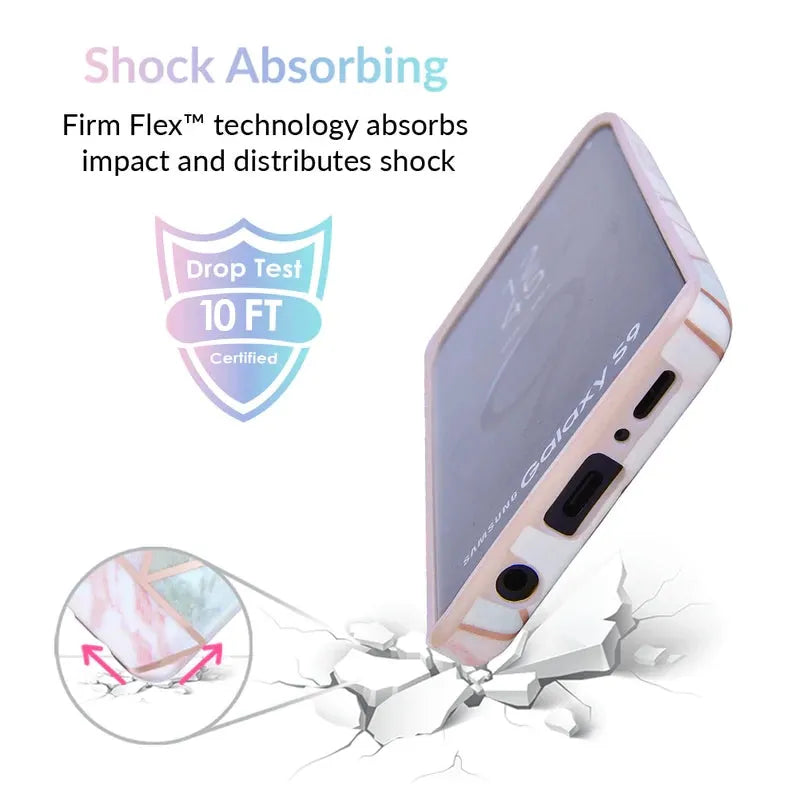 Geometric Marble Samsung Case