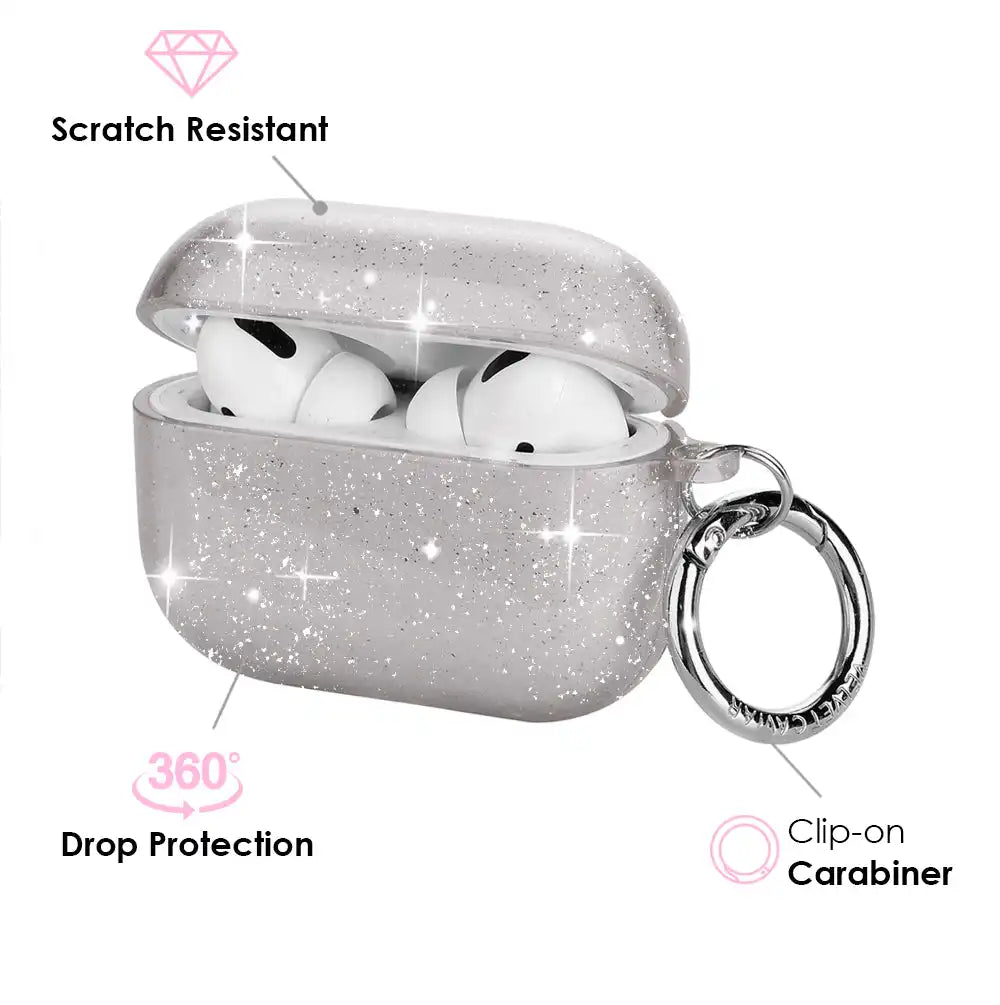 Grey Stardust AirPod Case