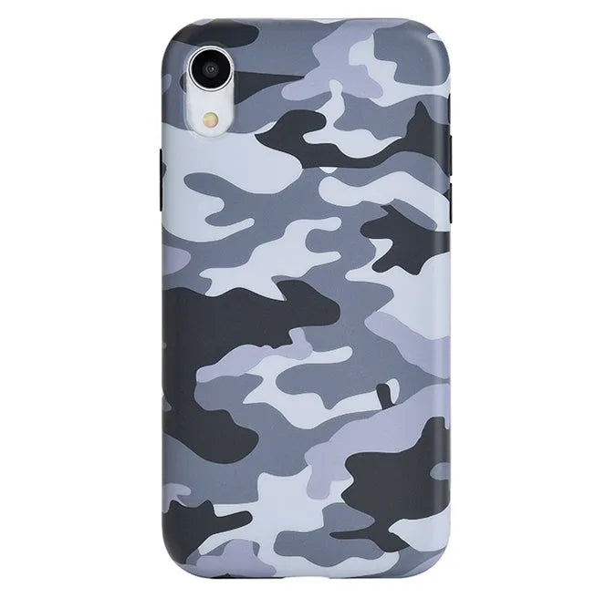Gray Camo iPhone Case