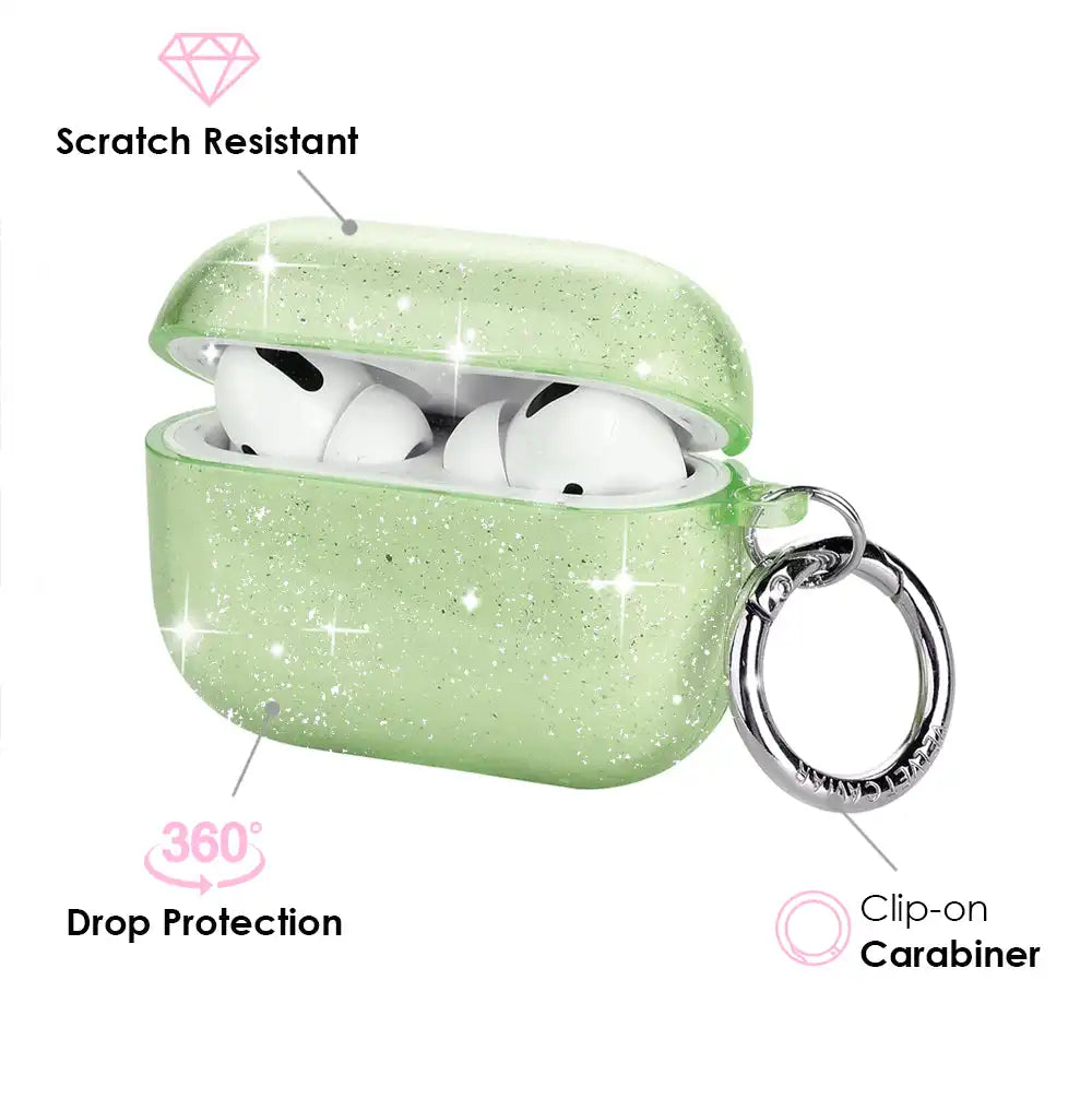 Lime Stardust AirPod Case