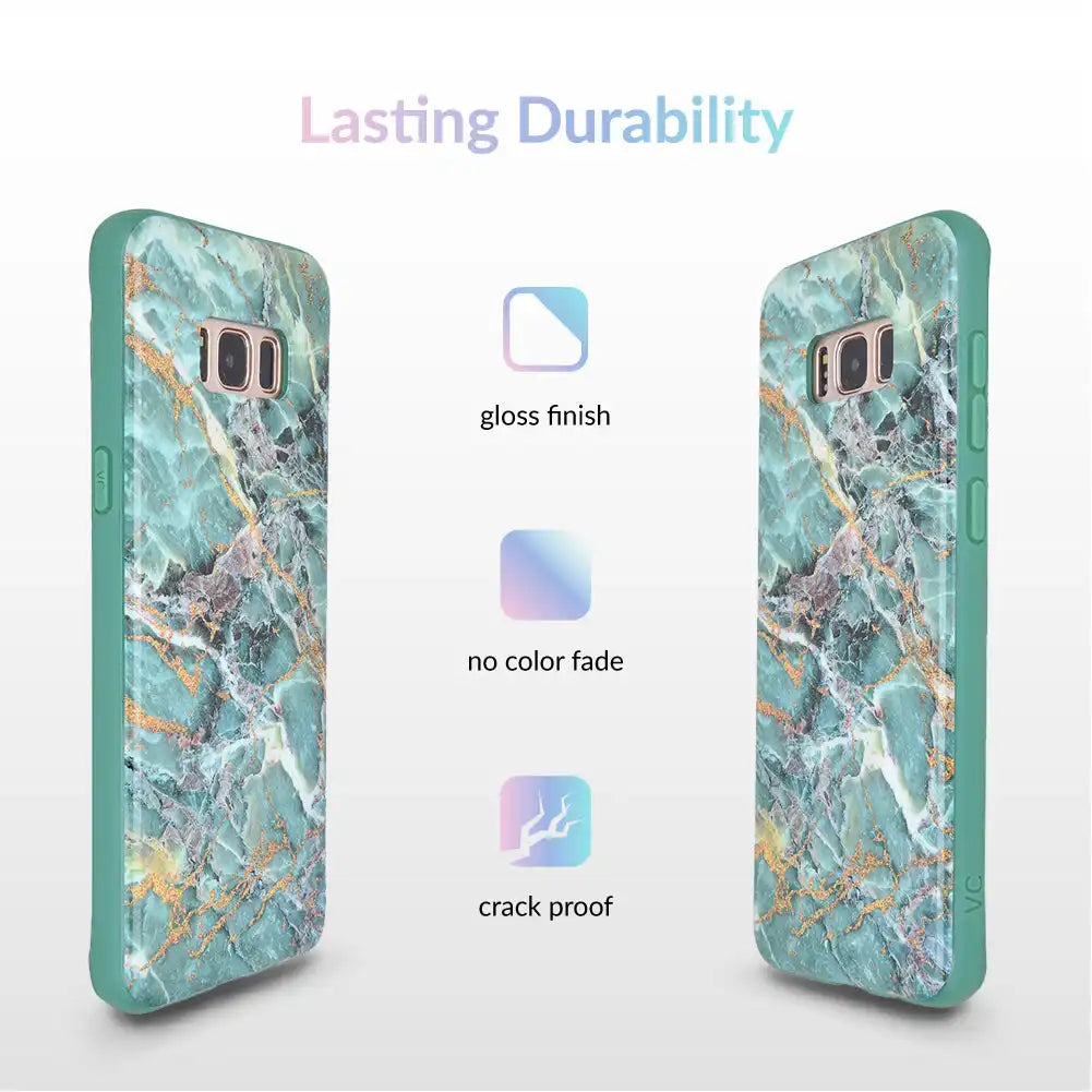 Green Emerald Marble Samsung Galaxy Case