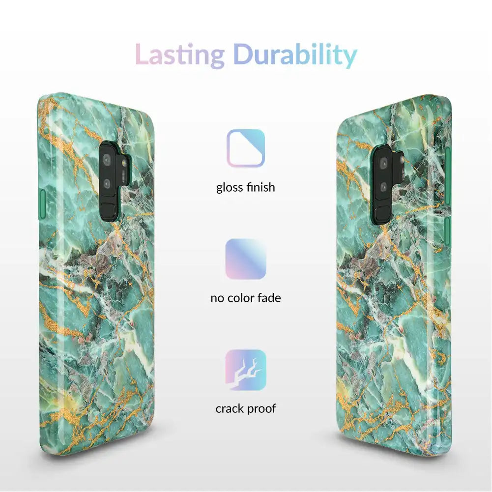 Green Emerald Marble Samsung Galaxy Case