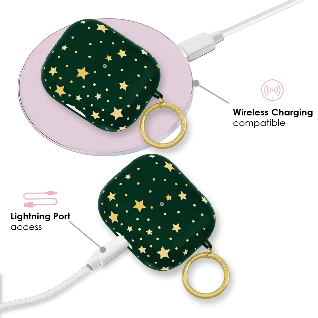 Evergreen Stars AirPod Case