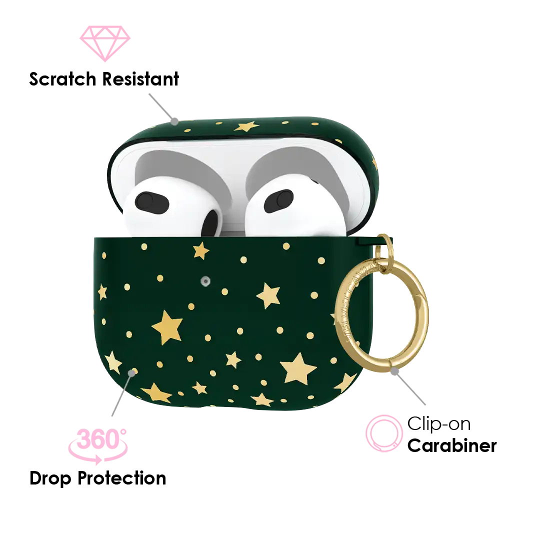 Evergreen Stars AirPod Case