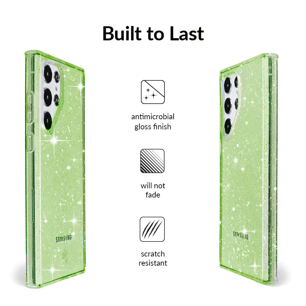Lime Stardust Samsung Case