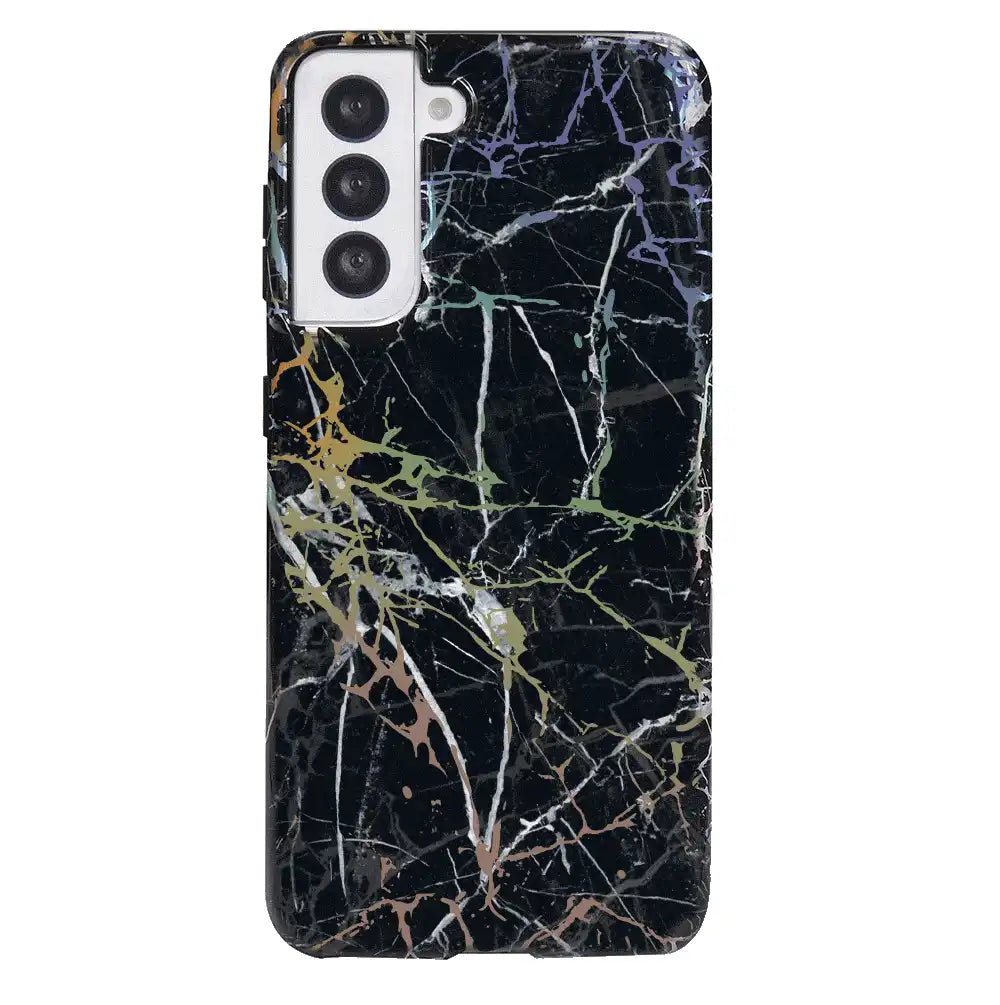 Holo Black Marble Samsung Galaxy Case
