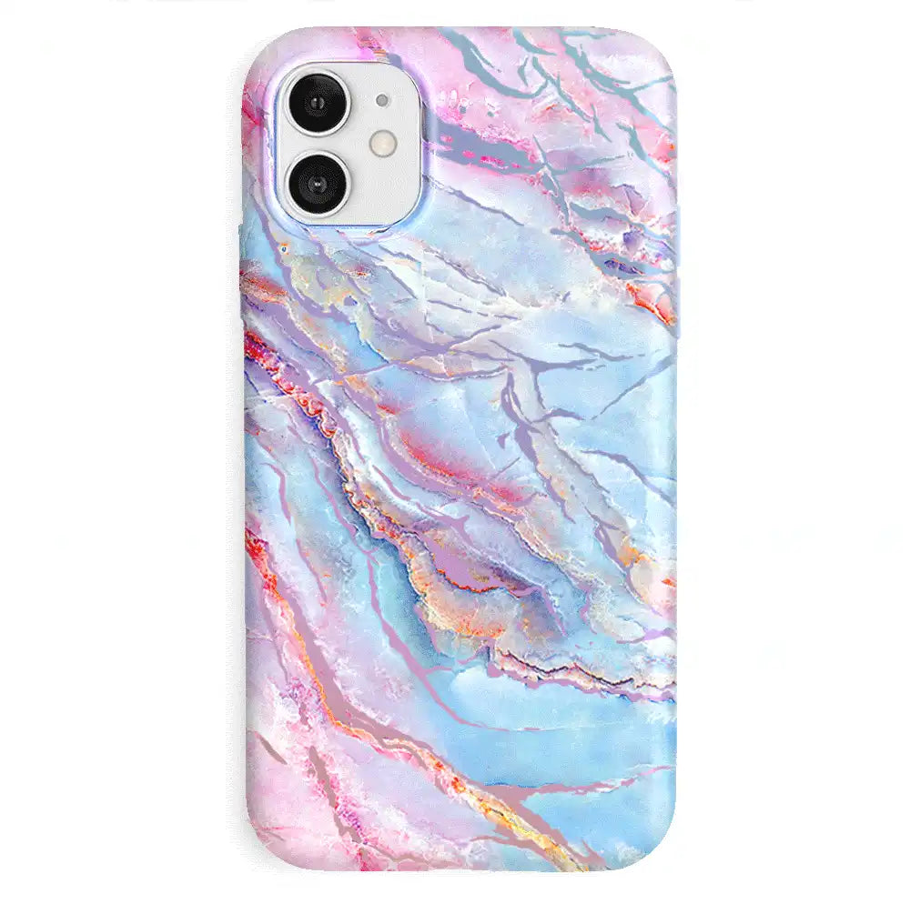 Holo Moonstone Marble iPhone Case