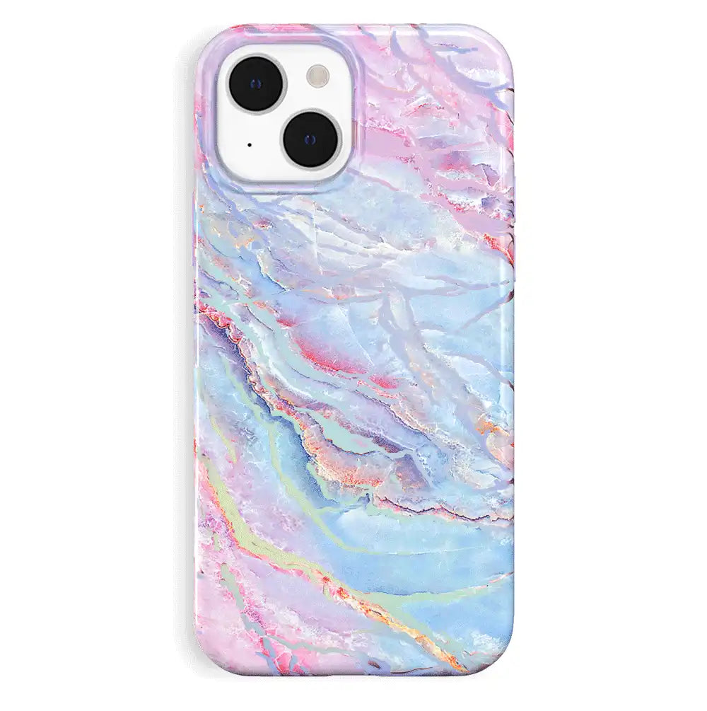 Holo Moonstone Marble iPhone Case